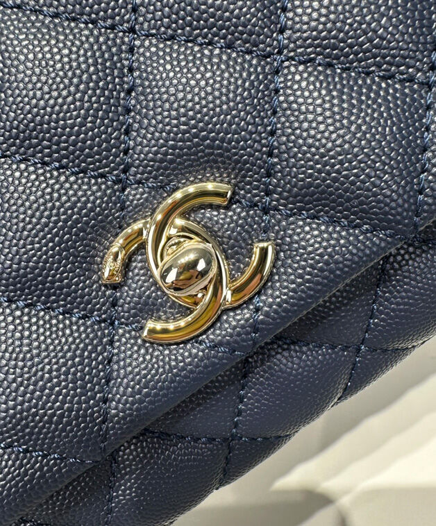 Chanel Flap Bag With Top Handle AS2215 Black